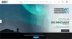 Desktop Screenshot of business-geografic.com